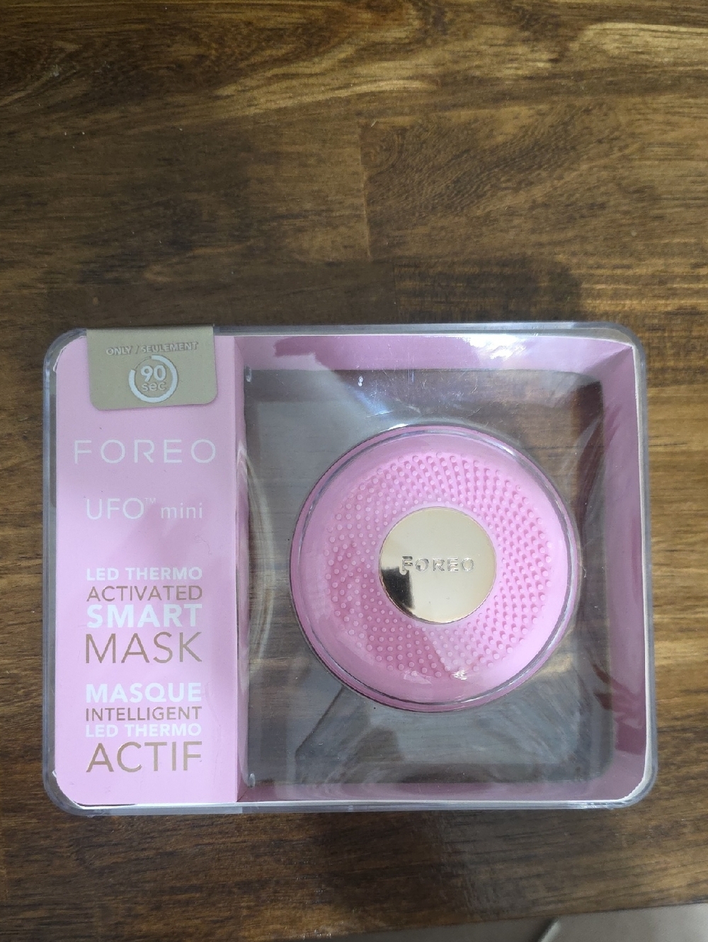FOREO pink UFO mini LED Thermo Smart Mask Device